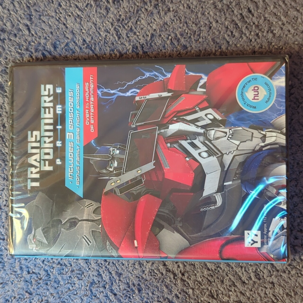 Transformers Prime DVD 3 Episodes from Season 1 (Sealed)